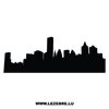 Silhouette New York City Decal
