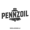 Sticker Carbone Pennzoil Logo 2