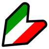 Sticker JDM Flagge Italien