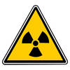 Sticker danger radioactivite