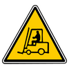 Sticker danger vehicules manutention