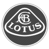 Sticker Carbone Lotus Logo