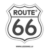 Route 66 Carbon Decal