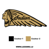 Sticker Deko Indianer logo 5