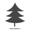 Christmas Tree Carbon Decal