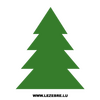 Classic Christmas Tree Decal