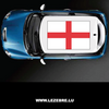 England flag car roof sticker