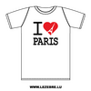 T-Shirt I Love Tour Eiffel Paris 2