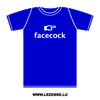 T-Shirt Facecock Parodie Facebook