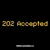 Tee-shirt Geek 202 Accepted
