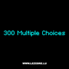 Tee-shirt Geek 300 Multiple Choices