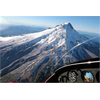 Sticker Déco Cockpit Avion et montagne