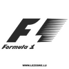 Sticker Formule 1 F1 Logo