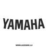 Yamaha Logo Curved Decal