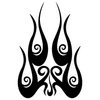 Flame Baroque Decal 57