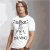 Tee shirt Da Vinci Homme de Vistuve