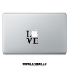 Sticker Macbook LOVE