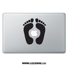 Sticker Macbook Silhouette Feet