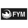 FYM logo Carbon Decal 2