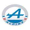 Sticker Alpine Automobile Logo