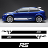 Car side Ford RS stripes stickers set