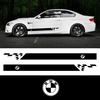 Kit Stickers Bandes Bas de Caisse BMW Logo