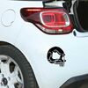 Sticker Décoration pour Citroën Tête de Mort 10