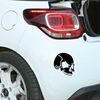Sticker Décoration pour Citroën Tête de Mort 11