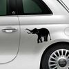 Elephant Fiat 500 Decal