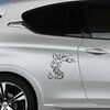 Sexy Tribal Chic Mermaid Peugeot Decal