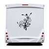 Tree flowers Camping Car Decal 2
