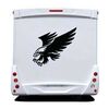 Eagle Camping Car Decal 4