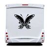 Butterfly Camping Car Decal 73