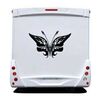Butterfly Camping Car Decal 76