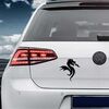 Sticker VW Golf FC Porto Dragon
