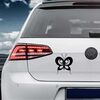Sticker VW Golf Papillon avec des Ronds