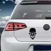 Skull Volkswagen MK Golf Decal 27