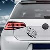Sticker VW Golf Tête de Mort Démon 16