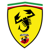 Sticker fiat Abarth Ferrari ecusson.
