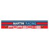 Stickers bande Pare-soleil Martini Racing Porsche (130 x 22 cm)