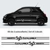 Kit stickers bandes Fiat Abarth 595 Turismo