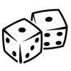 Decal Two dice