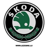 Sticker Skoda Logo Couleur