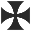 Pochoir Croix de Malte II