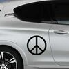 Stencil Peugeot Peace & Love Logo
