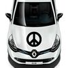 Pochoir Renault Peace & Love Logo II