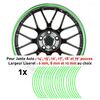 Decal Car Wheel Rim Lime green