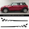 Sticker Set Kit Mini Cooper style Racing side stripes decals