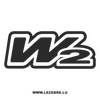 Schablone W2 Boots Logo