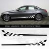 Sticker Set Mercedes Classe C style Racing side stripes decals